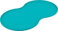 Silikónová podložka pod misku s okrajom 48 x 27 cm tyrkysová, Trixie