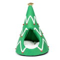 Vianočný stromček pre mačky zelená 43 x 43 x 70 cm, DUVO plus