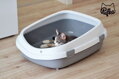 Veľké mačacie WC PRIMO XXL s vyvýšeným okrajom 56x25x71cm, Trixie