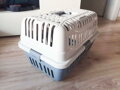 Prepravka s kovovými dvierkami SPARK 48,5 x 33,5 x 31 cm modrosivá, Georplast