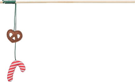  Vianočná udica s praclíkom a lízatkom 48 cm, Trixie