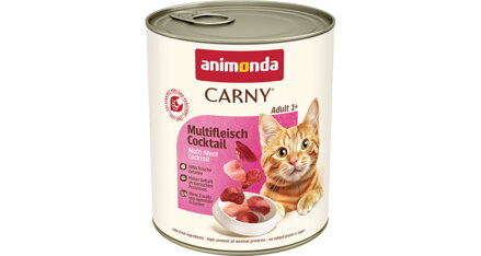 Konzerva CARNY ADULT mäsový koktejl 800 g, Animonda