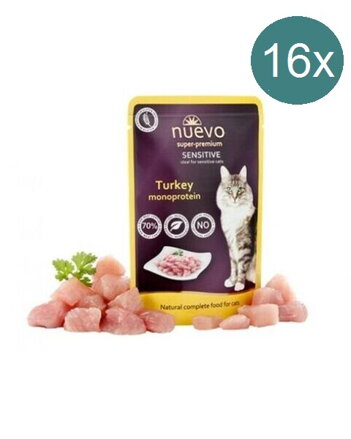 Kapsička morčacie sensitive MONOPROTEIN 85g x 16, Nuevo