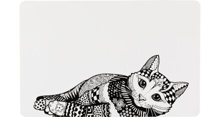 Podložka pod misku Zentangle 44 x 28 cm, Trixie