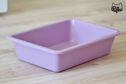 WC pre mačiatka KITTY ružovofialová pastelová 27x9x37cm, Trixie
