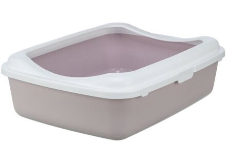 Mačacia toaleta s okrajom CLASSIC lilavá 37x15x47cm, Trixie